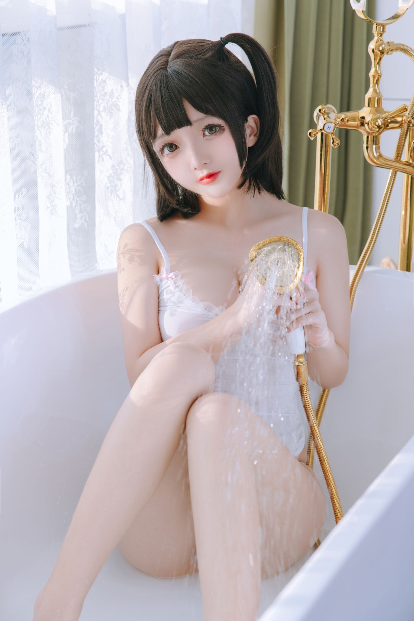 日奈娇 NO.043 湿身小白裙[70P]插图8